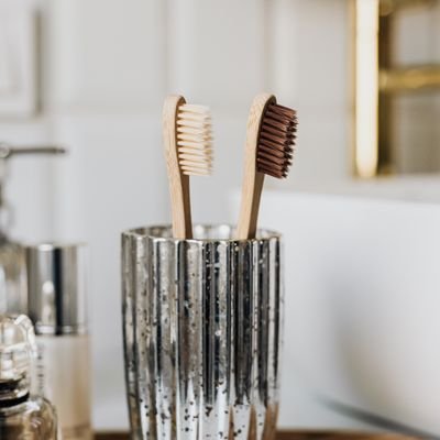 Glass Toothbrush Holder