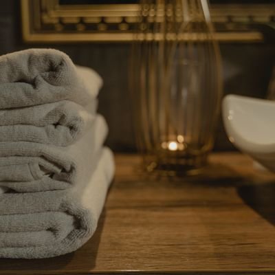 Luxury White Bath Towels